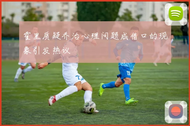 霍里质疑乔治心理问题成借口的现象引发热议