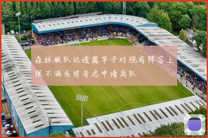 森林狼队记透露华子对现有阵容上限不满或将考虑申请离队